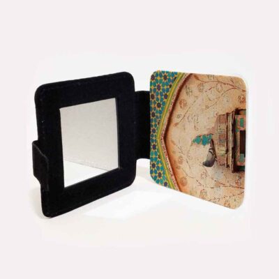 Pocket Mirror with Persian Inspired Carnila Design