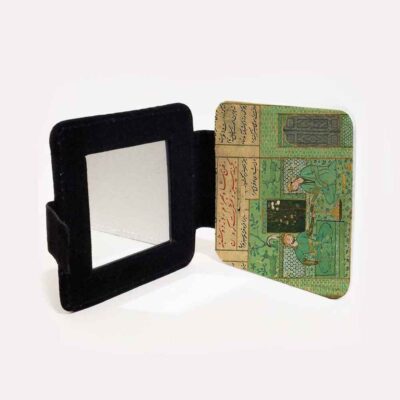 Pocket Mirror with Persian Inspired Dina Design