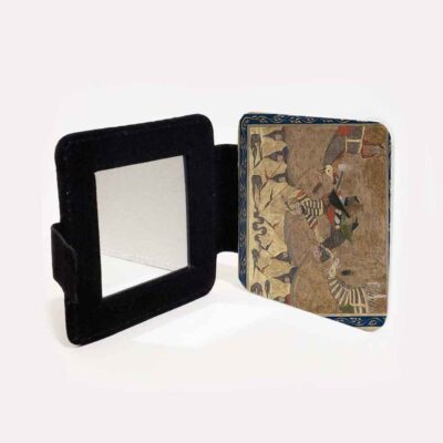Pocket Mirror with Persian Inspired Nabard Pattern