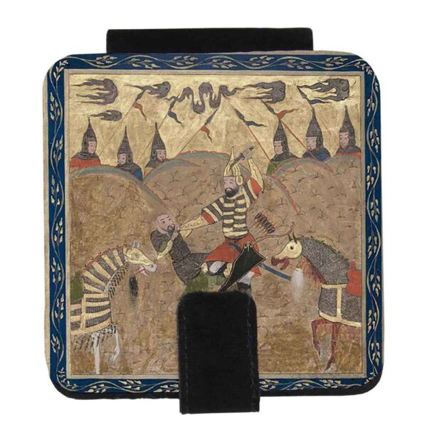 Pocket Mirror with Persian Inspired Nabard Pattern