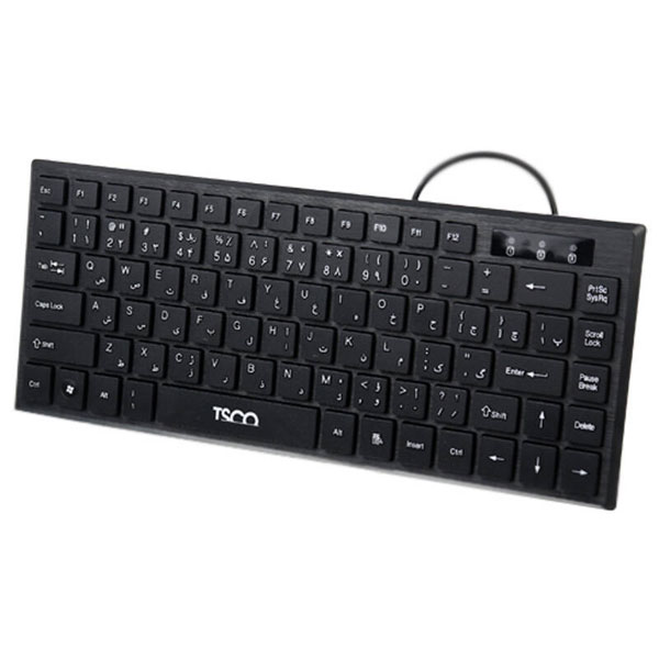 Tesco Keyboard With Persian Keycaps TK 8001