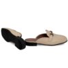 Women's Natural Leather Mules Shoes Model Croco
