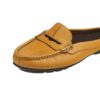 Women's Natural Leather Mules Shoes Model Raha