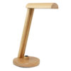 Wooden Adjustable Desk Lamp Handcrafted Round