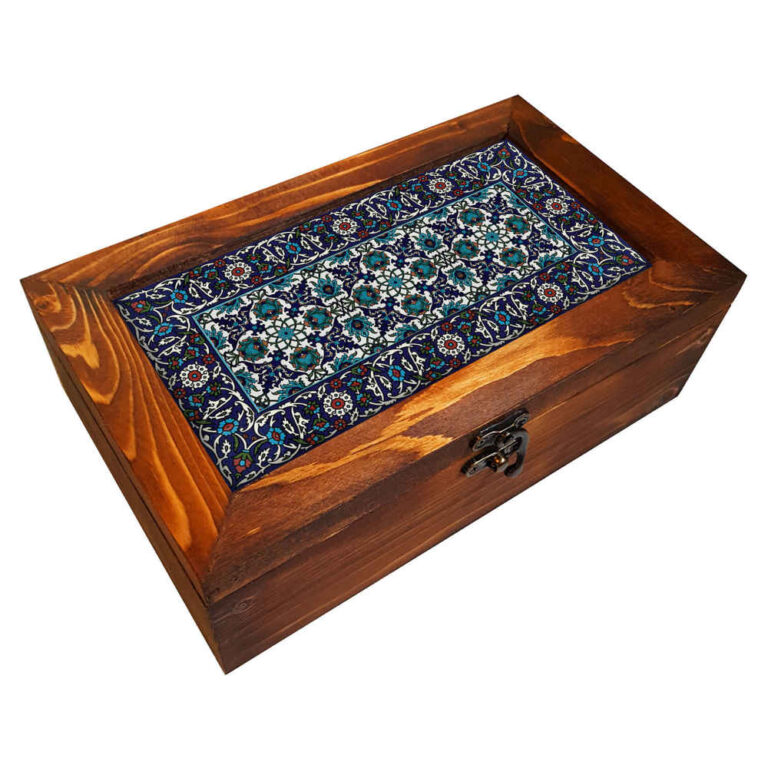 Wooden Flatware Storage Box Model Farah ShopiPersia