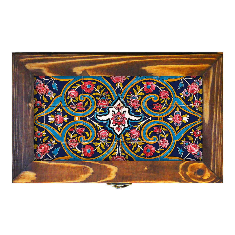 Wooden Flatware Storage Box Model Fariba