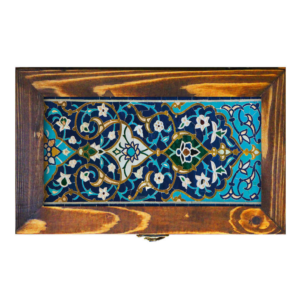 Wooden Flatware Storage Box Model Negar