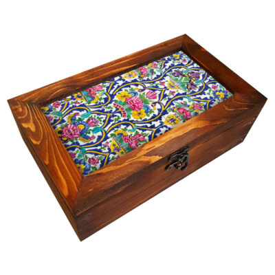Wooden Flatware Storage Box Model Vala