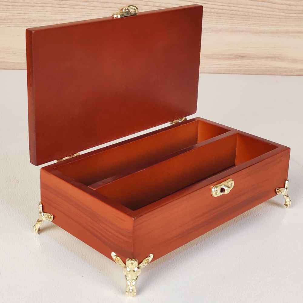 Wooden flatware box at bessie humble blog