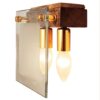 Wooden Wall Sconce Light Modern and Minimalist Style Cozy Aesthetic A2