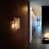 Wooden Wall Sconce Light Modern and Minimalist Style Cozy Aesthetic A2