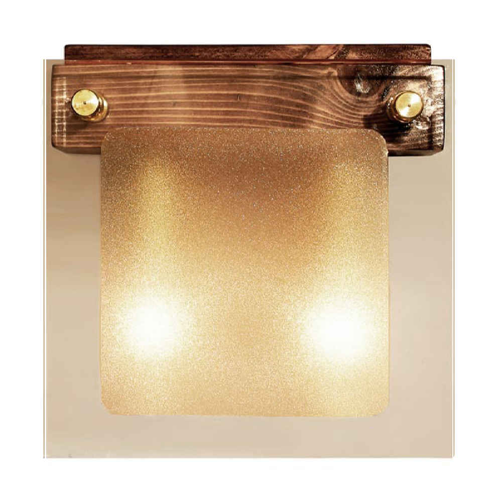 Wooden Wall Sconce Light Modern and Minimalist Style Cozy Aesthetic A2