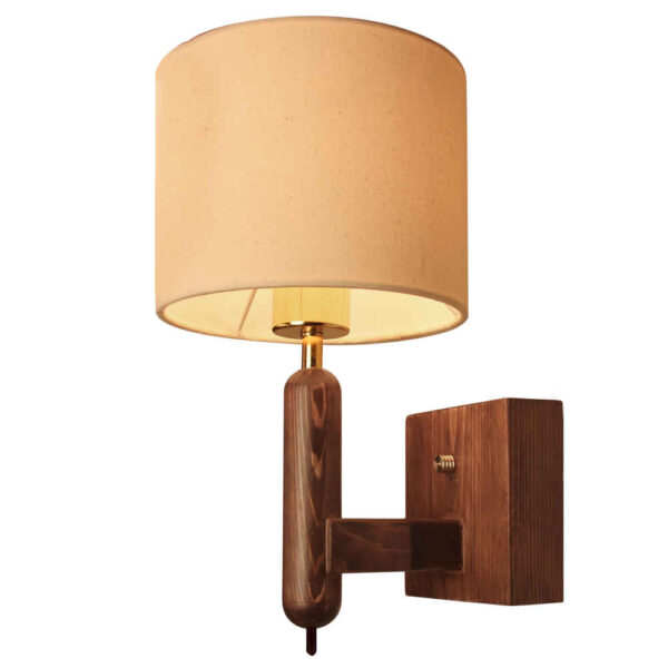 Wooden Wall Sconce Light Modern and Minimalist Style Cozy Aesthetic GI1