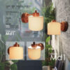 Wooden Wall Sconce Light Modern and Minimalist Style Cozy Aesthetic MD1