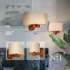 Wooden Wall Sconce Light Modern and Minimalist Style Cozy Aesthetic NT1