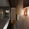 Wooden Wall Sconce Light Modern and Minimalist Style Cozy Aesthetic U1