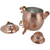 Persian Copper Stovetop Samovar Traditional Design 3-Liter