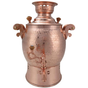 3 Liter Iranian Copper Stovetop Samovar