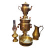 Persian Brass Samovar Decorative Charcoal Tea Maker 3-Liter
