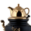 Gas Samovar Tea Maker with Teapot Modern Design 6-Liter