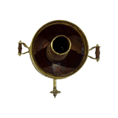 Persian Brass Samovar Decorative Charcoal Tea Maker 6-Liter