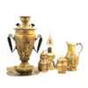 Persian Brass Samovar Decorative Charcoal Tea Maker 6-Liter