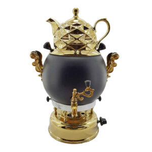 6 Liter Persian Brass Gas Samovar Model Foad