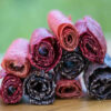 Traditional Homemade Black Mulberry Persian Sour Fruit Leather Roll – Lavashak, 800g
