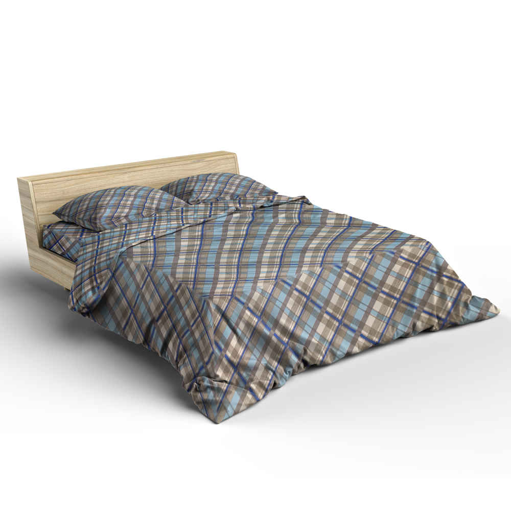 Cotton & Polyester Double Duvet Cover – Super Soft, Angel Model
