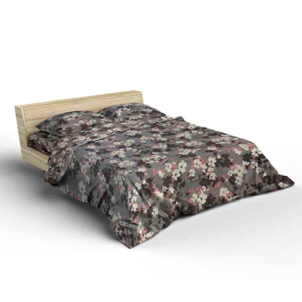 Cotton & Polyester Double Duvet Cover – Super Soft, Arman Model