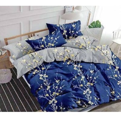 Cotton & Polyester Double Duvet Cover – Super Soft, Blossom Model