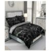Cotton & Polyester Double Duvet Cover – Super Soft, Granite Model