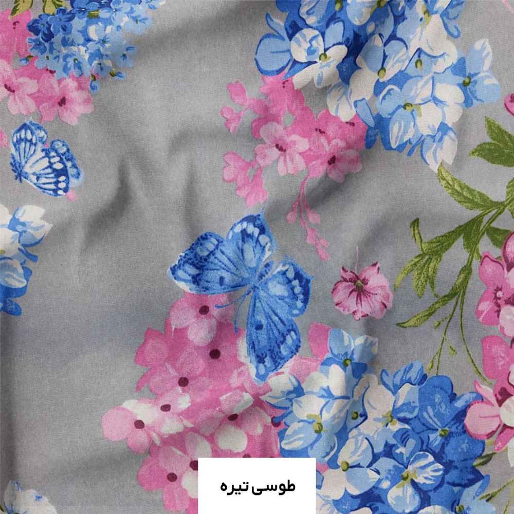 Cotton & Polyester Double Duvet Cover – Super Soft, Saina Model