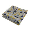 Cotton & Polyester Double Duvet Cover – Super Soft, Stars Model