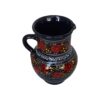 Hand-Painted Persian Elegance Pottery Pitcher Art