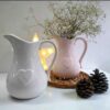 Decorative Ceramic Pitcher Vase Model Love