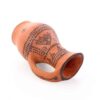 Hand-Painted Art Motif Decorative Pottery Pitcher Iman