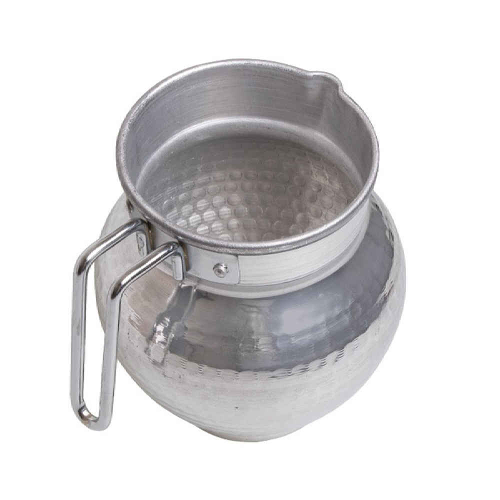 Decorative Steel Pitcher Vase Model Hammered