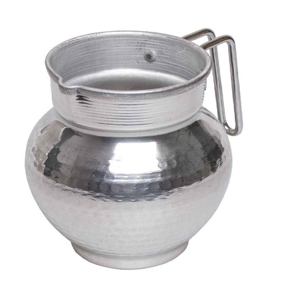 Decorative Steel Pitcher Vase Model Hammered