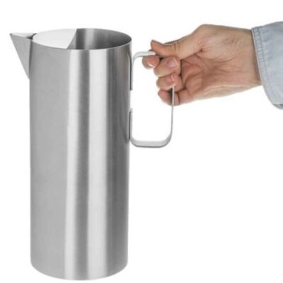 Decorative Steel Pitcher Vase Model Minimal