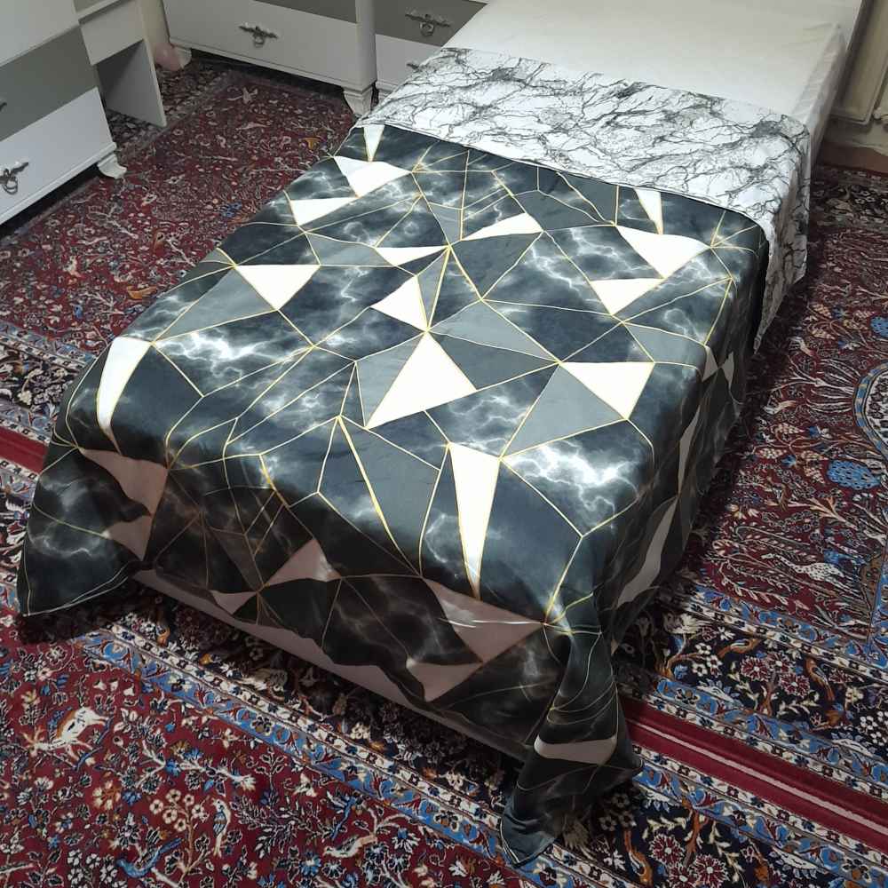 Double-Sided Duvet Cover – Super Soft, Geometric Model