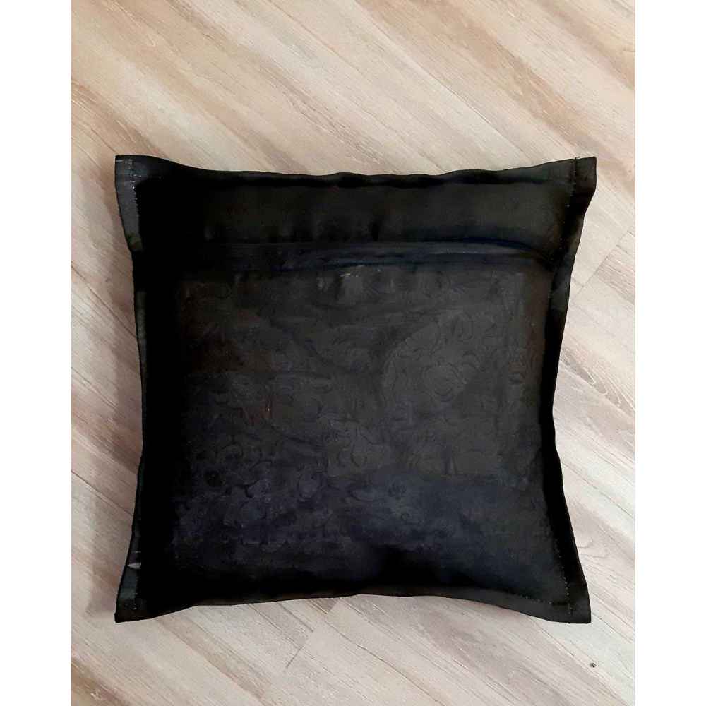 Embroidered Cushion Cover – Jungle Suzani Design