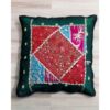 Embroidered Cushion Cover - Jungle Suzani Design