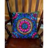 Embroidered Cushion Cover - Mona Suzani Design