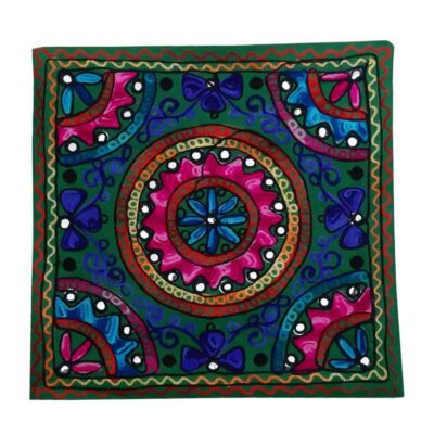 Embroidered Cushion Cover – Mona Suzani Design