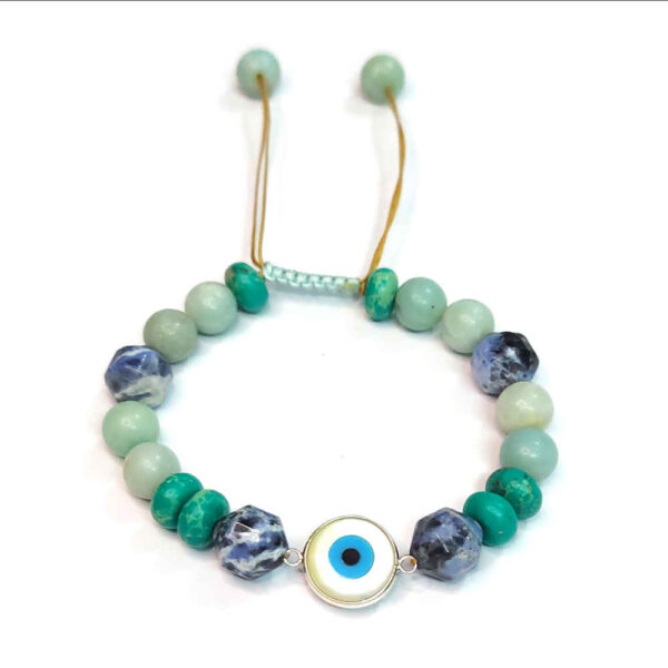 Beaded Bracelet for Women – Evil Eye Design