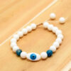 Beaded Bracelet for Women – White Design