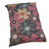 Restful Comfort Bed Pillow – Velvet Cover Floral Model Spring
