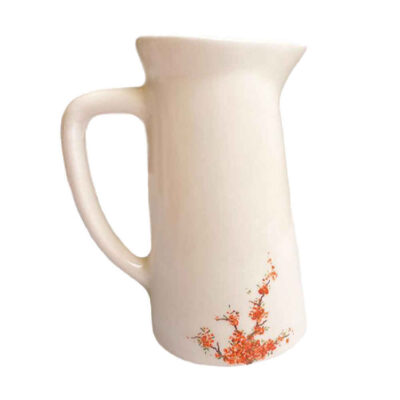Handcrafted Pottery Pitcher Blossom