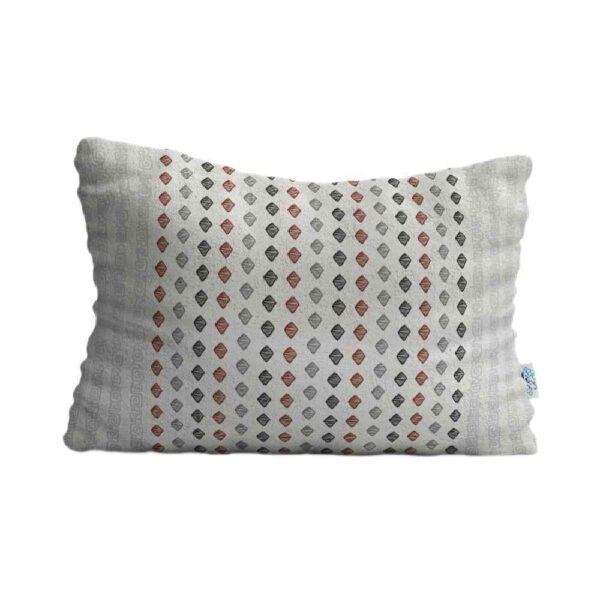 Restful Comfort Bed Pillow – Velvet Cover Gray Model Noghteh (2x)